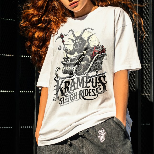 Camiseta Merry Krampus Christmas Krampus Sleigh Rides (Subido por el creador)