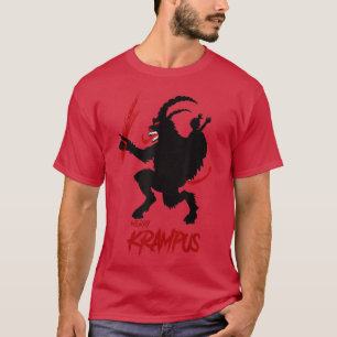 Camiseta Merry Krampus Scary Blogueros Navidades Devil 