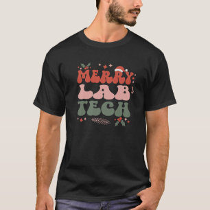 Camiseta Merry Lab Technologist Navidades Laboratory Tech X