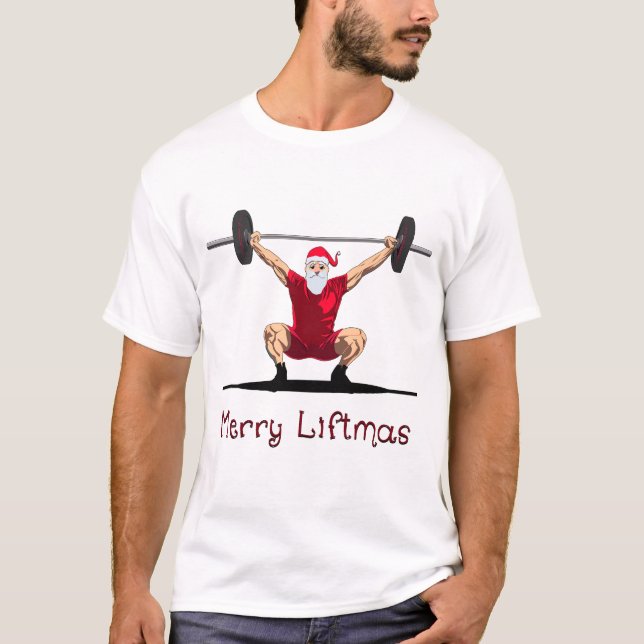 Camiseta Merry Liftmas (Anverso)