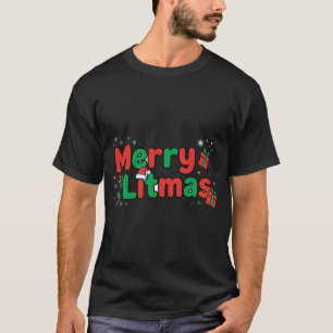 Camiseta Merry Litmas   Camiseta divertida de Navi