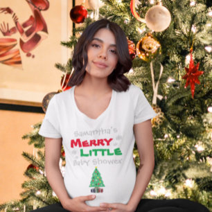 Camiseta Merry Little Baby Shower