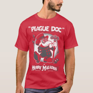 Camiseta Merry Maladies Vintage toon Médica Rubber Hose