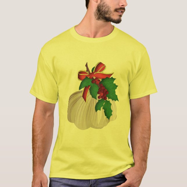 Camiseta Merry Merry Garlic Navidades diseño de camisas div (Anverso)