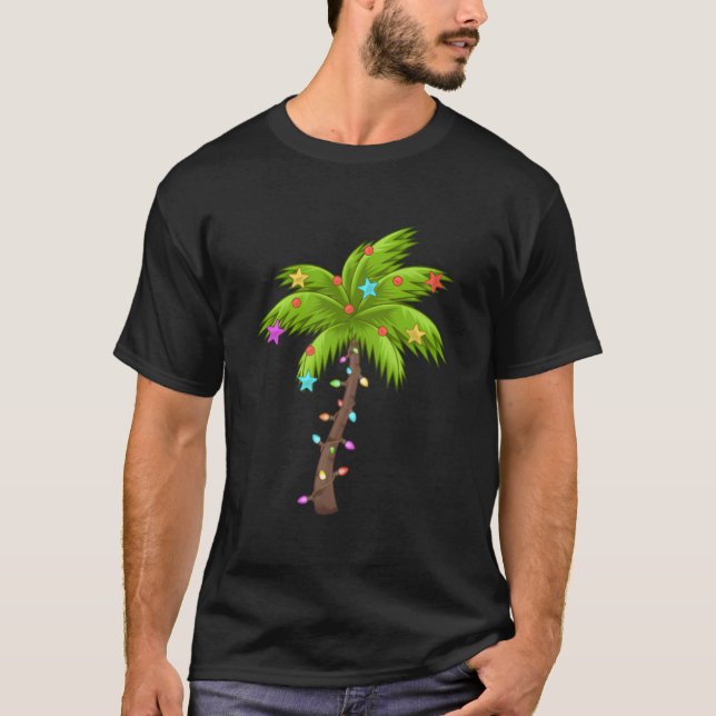 Camiseta Merry Nautical Palm Tree Deck The Palms (Anverso)