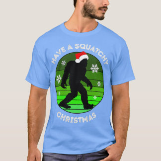 Camiseta Merry, Navidades de Bigfoot Sasquatch