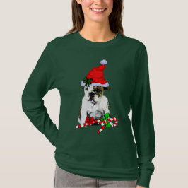 Camiseta Merry, Navidades de Bulldog de Inglaterra