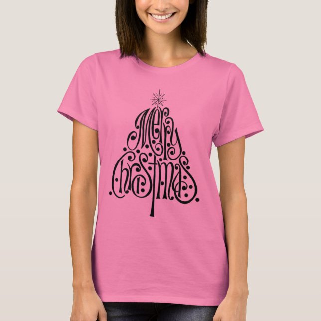 Camiseta merry_navidades_tree (Anverso)