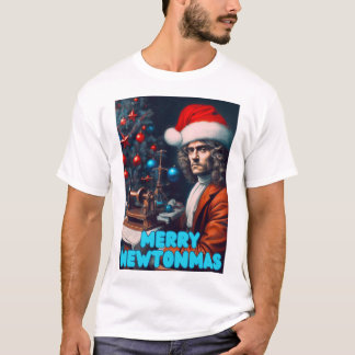 Camiseta Merry Newtonmas Sir Isaac Newton