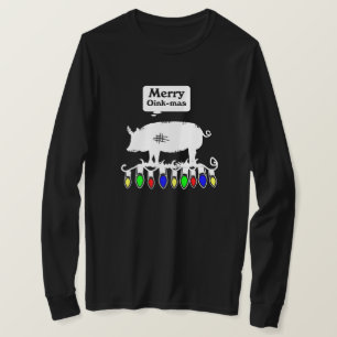 Camiseta Merry Oink-Mas