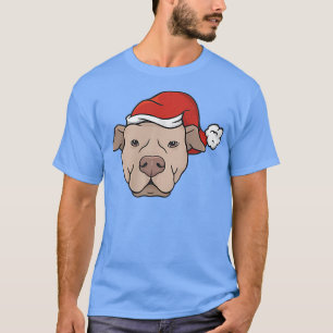 Camiseta Merry Pitmas Pitbull Santa Claus Perro Pittie Chri