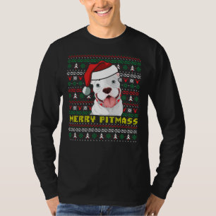 Camiseta Merry PitMass Pit Bull Navidades de Pitbull