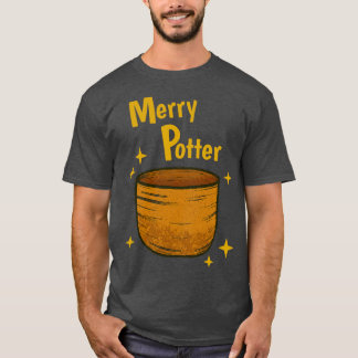 Camiseta Merry Potter Potter Potery Funny Potting