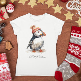 Camiseta Merry Puffin, personalizado