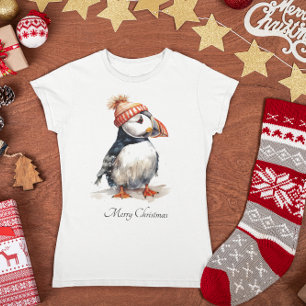 Camiseta Merry Puffin, personalizado