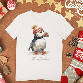 Camiseta Merry Puffin, personalizado