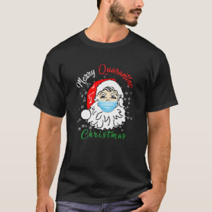 Camiseta Merry Quarantine Navidades 2020 Dabbing Santa con