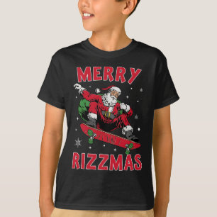 Camiseta Merry Rizz Mas Kids Graciosa Cama de Patinaje de S