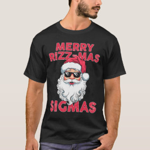 Camiseta Merry Rizz Mas Sigmas Divertidos Navidades de Sant