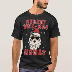 Camiseta Merry Rizz Mas Sigmas Gen Alpha Escuela Media Chri