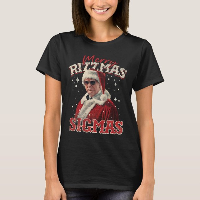Camiseta Merry Rizz Mas Sigmas- Gen Alpha Middle School Tru (Anverso)