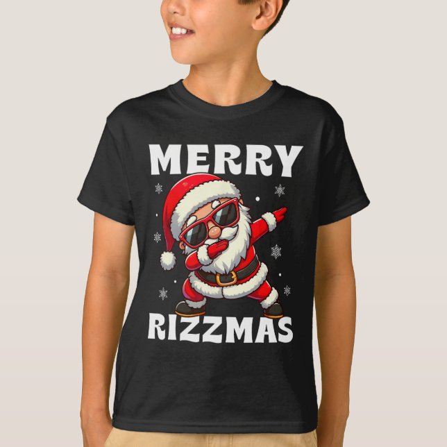 Camiseta Merry Rizzmas Skibidi Rizzmas Navidades divertidos (Anverso)