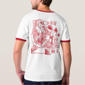 Camiseta 🎄Merry Saiyan Christmas Tee – Holiday Power Style