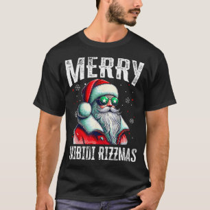 Camiseta Merry skibidi rizzmas