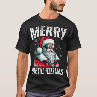 Camiseta Merry skibidi rizzmas
