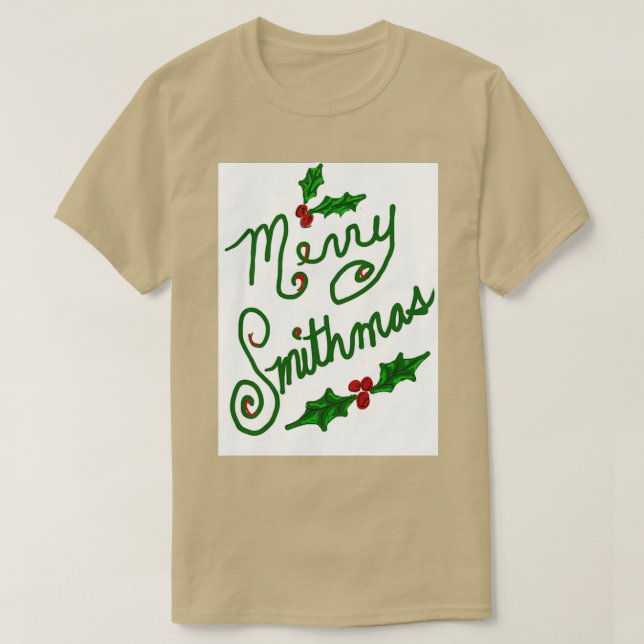 Camiseta Merry Smithmas T (Diseño del anverso)