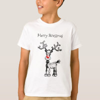 Camiseta Merry Stressmas Rudolph