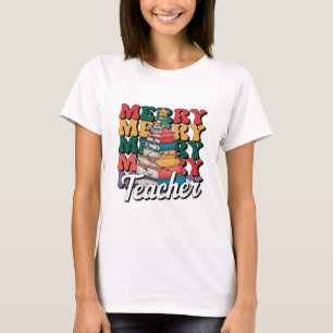 Camiseta Merry Teacher Navidades