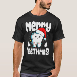 Camiseta Merry Teethmas Navidades higienistas dentarios