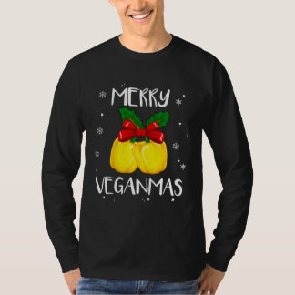 Camiseta Merry Veganmas Vegan Christmas Veganism Vegetarian
