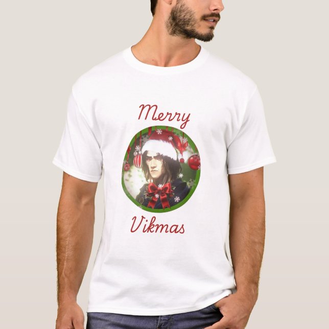 Camiseta Merry Vikmas (Anverso)