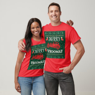 CAMISETA MERRY VROOMAS - NAVIDADES MUY SUCIOS
