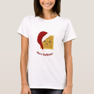 Camiseta Merry Wafflemas Navidades Waffle