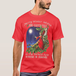 Camiseta Merry Winter Solstice And Happy Yule