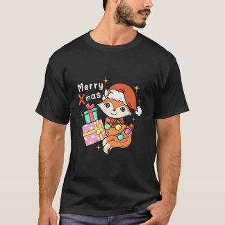 Camiseta Merry Xmas Cute Holiday Design
