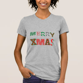 Camiseta Merry Xmas Women Greray