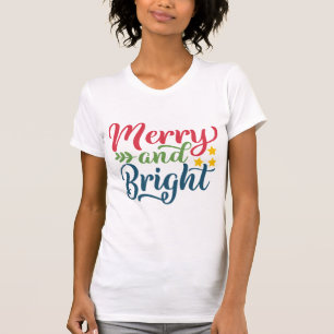 Camiseta Merry y Bright