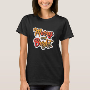 Camiseta Merry y Bright