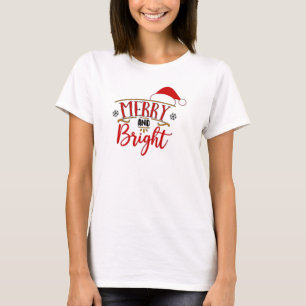 Camiseta Merry y Bright