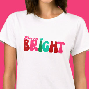 Camiseta Merry y Bright - Máximalista
