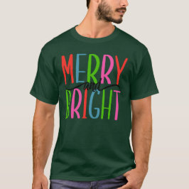 Camiseta Merry y Bright - Navidades