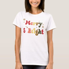Camiseta Merry y Bright Retro