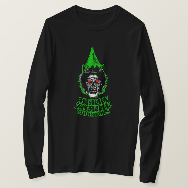 Camiseta Merry Zombie Navidades (Anverso del diseño)