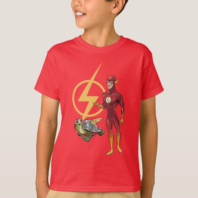 Camiseta Merton y el Flash (Anverso)