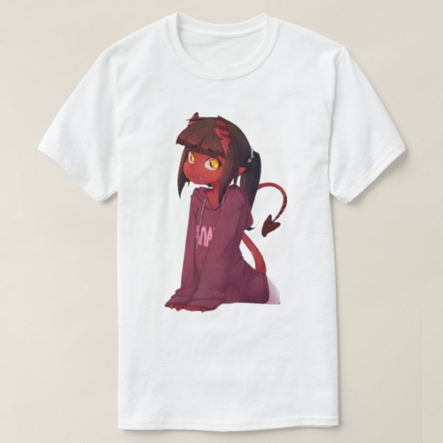 Camiseta Meru El Succubus girly trendy (Diseño del anverso)