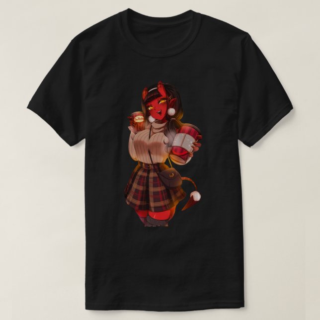 Camiseta Meru, el sucubus perfecto regalo (Diseño del anverso)